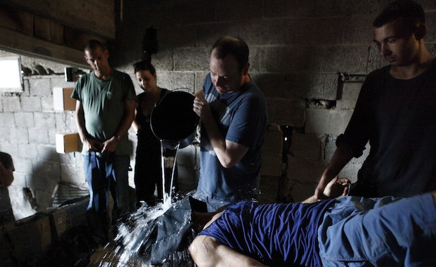 גידי רף ויונתן עוזיאל על הסט