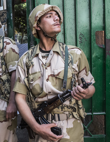 חיילים מצרים (צילום: Daniel Berehulak, GettyImages IL)