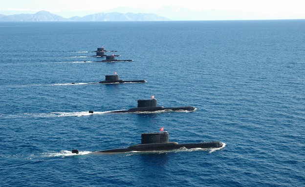 הצי התורכי (צילום: חיל הים התורכי)