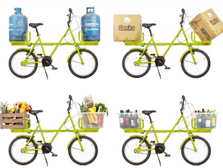 אופניים ארגזים (צילום: donkybike.com)