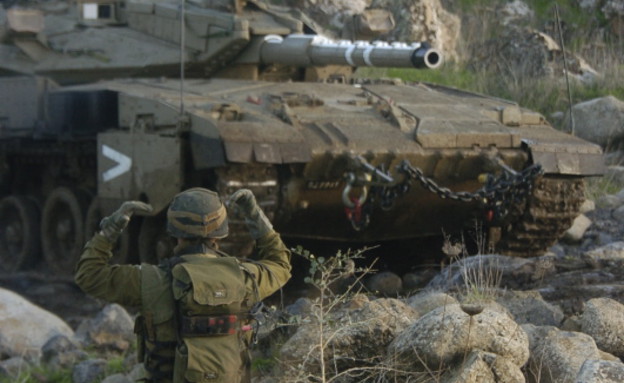 תרגיל גדוד שריון 77 (צילום: ליאור עפרון, עיתון "במחנה")