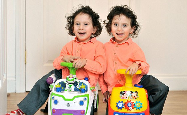תאומים סיאמיים - חסאן וחוסיין (צילום: צילום מסך daily mail)