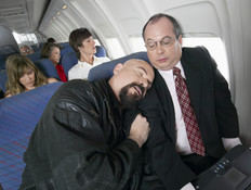 נוסעים בטיסה (צילום: אימג'בנק / Thinkstock)