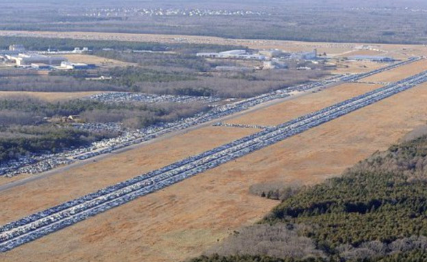 מכוניות שנפגעו מסופת ההוריקן סנדי מכוניות שנפגעו מסופת ההוריקן סנדי