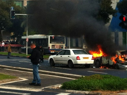 ניסיון החיסול של ניסים אלפרון (צילום: לירון עלבי)