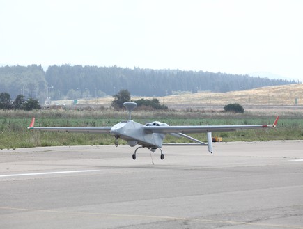 מטוס סרצר (צילום: התעשייה האווירית)
