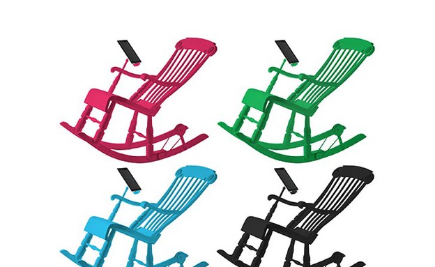 חמישייה כסאות צבעוניים (צילום: www.irocknow)