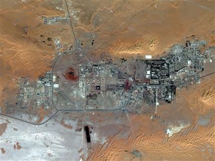 שדה הגז באלג'יריה (צילום: רויטרס)