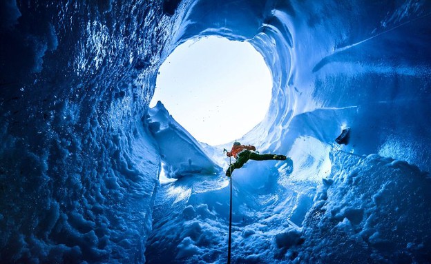 מטפסים, מערות קרח באלפים