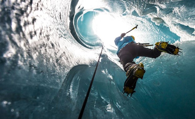 נעלי טיפוס מיוחדות, מערות קרח באלפים