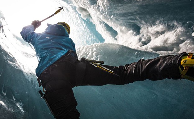 ציוד מינימאלי, מערות קרח באלפים