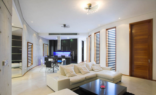 בית עגול סלון