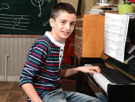 פיני פולטוב (צילום: רונן אקרמן, בית ספר למוסיקה)