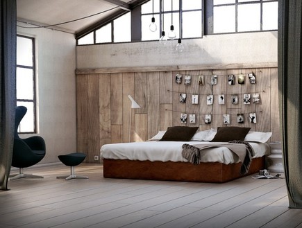 חדרי שינה, תמונות מעל המיטה (צילום: sqezy.com)