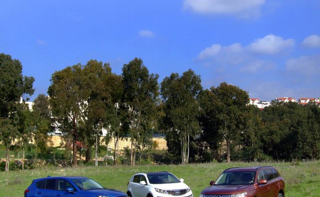 ג'יפונים: CX-5, ספורטאז', קשקאי, אאוטלנדר