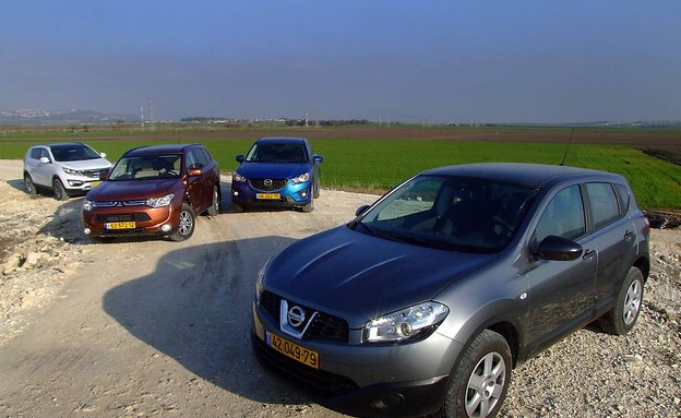 ג'יפונים: CX-5, ספורטאז', קשקאי, אאוטלנדר