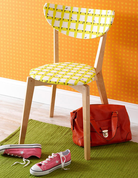 עטיפות, כיסא (צילום: bhg.com)