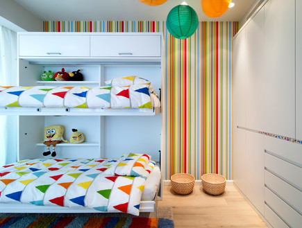 לי אולשה, מיטות בחדר ילדים (תמונת AVI: אילן נחום)