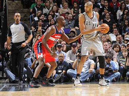 דאנקן, ייצר דאגה בסן אנטוניו (GETTYIMAGES). צפו בתקציר (צילום: ספורט 5)