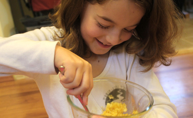 קאפקייקס בננה - בהכנה