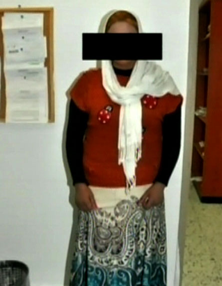 א', הנערה שהודתה ברצח (צילום: חדשות 2)