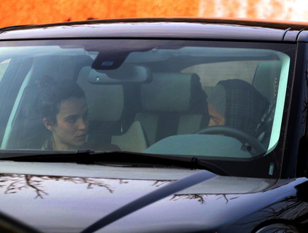 יאנה יוסף וציון ברוך ברכב ביחד (צילום: ג'קי יעקב)
