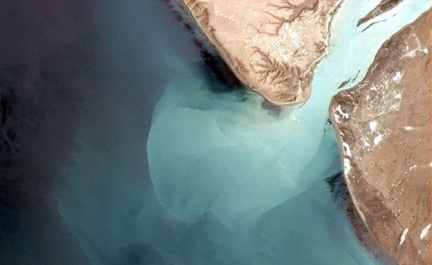 מי קרחון בארגנטינה, תמונות מהחלל