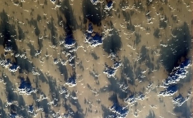 עננים, תמונות מהחלל