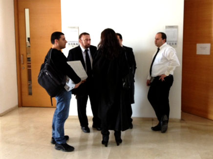 עורך דין מרוז היום בבית המשפט (צילום: חדשות 2)