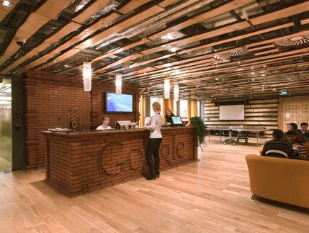 משרדי גוגל במוסקבה, רוסיה (עיצוב: Camenzind Evolut