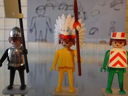 ההיסטוריה של הצעצועים - הדמויות הראשונות של פליימו (צילום: וויקיפדיה)