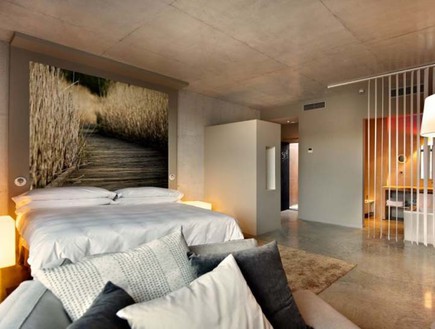מלון בספרד, חדר שינה (2) (צילום: מתוך האתר hotelviura)