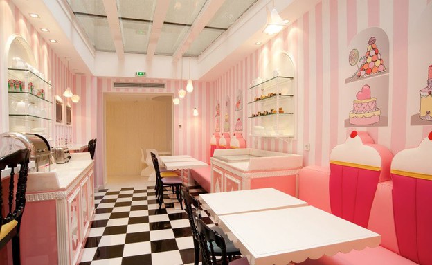 מלונות אהבה, פריז, גלידותs (צילום: DAYUSE-HOTELS.COM)