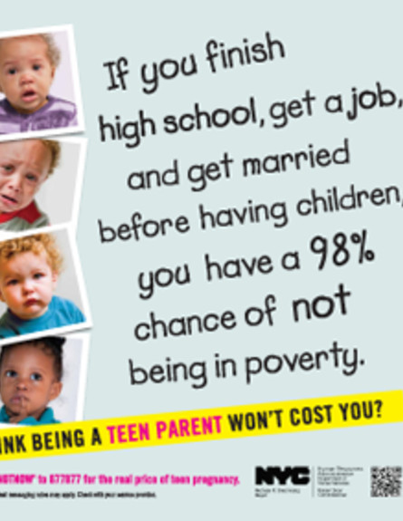 קמפיין נגד הריון לנערות - נתונים (צילום: מתוך אתר babycenter.com)