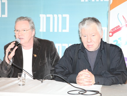 כוורת 2013: אלון אולארצ'יק, יצחק קלפטר (צילום: אורית פניני)