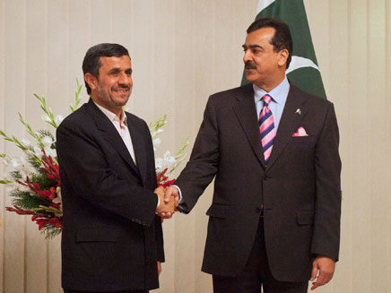נשיא אירן ופקיסטן משתפים פעולה (צילום: רויטרס)
