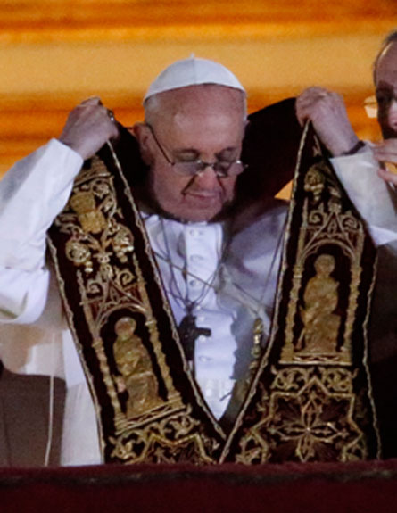 יבקר בישראל? האפיפיור החדש (צילום: רויטרס)
