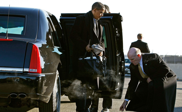 סוכן חשאי ארצות הברית עוזר לנשיא (צילום: Chip Somodevilla, GettyImages IL)
