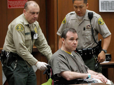 השף הרוצח בבית המשפט (צילום: AP)