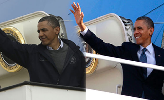 צפו: הנשיא אובמה עזב את ירדן (צילום: רויטרס, ap)