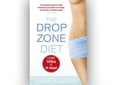 דיאטת דרופ זון, drop zone diet, כריכת הספר