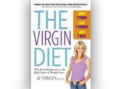 דיאטת הווירג'ין, the virgin diet, כריכת הספר