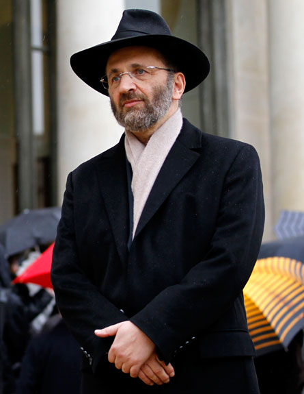 הרב הראשי של צרפת ברנהיים (צילום: רויטרס)