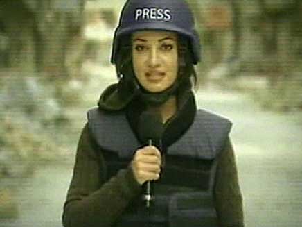 העיתונאית שיצאה נגד מורסי (צילום: חדשות 2)