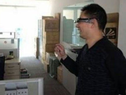האם אלו המשקפיים החכמים הסיניים? (צילום: http://tech.huanqiu.com/)