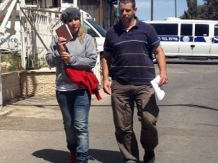 שמעוני פרינץ ביום המעצר (צילום: משטרת ירושלים)