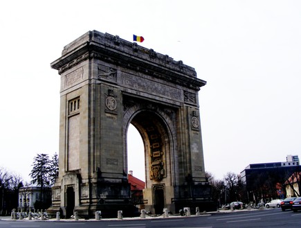 שער הניצחון, רומניה, סער פלס (צילום: סער פלס)