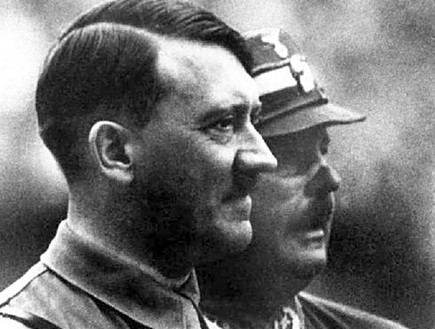 ארנסט רוהאם ואדולף היטלר (צילום: public domain)
