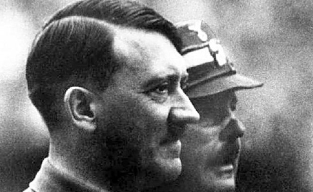 ארנסט רוהאם ואדולף היטלר (צילום: public domain)