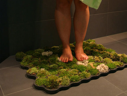 חמישייה 74, שטיח ירוק רגליים (צילום: www.coroflot.com)